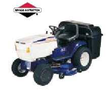 The development of garden tractors really started about the same time as farm tractors, in the 1910's. Statesman