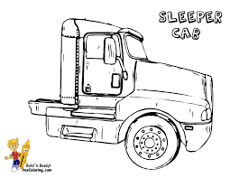 If you like eighteen wheeler truck you'll love the eighteen wheeler truck coloring page on our website. Big Rig Truck Coloring Pages Free 18 Wheeler Boys Coloring Pages