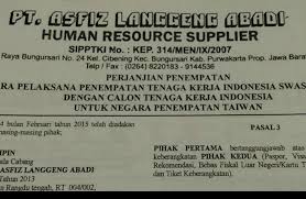 # non (belum pernah kerja keluar negeri)# pengalaman kerja di klinik kesehatan # 081235491***. Pt Alga Akta Jual Beli Jadi Sarat Tki Sbmi