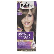 If you are looking to try a new hair color, be sure to stay within 2 levels of your existing hair color for optimal results. Buy Palette Intensive Colour Cream 7 1 Medium Ash Blonde 1 Packet Online Lulu Hypermarket Uae