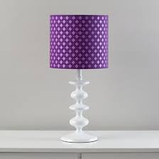 Glow Lightly Table Shade Purple The Land Of Nod Purple Lamp Shade Purple Lamp Kids Floor Lamp
