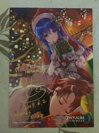 Got Miwabe Sakura's autograph this past weekend at Cipher Sai West 2019! :  r/FireEmblemHeroes