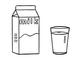 Sweet And Nourishing Milk Coloring Page Milk Drawing Milk Color Coloring Pages