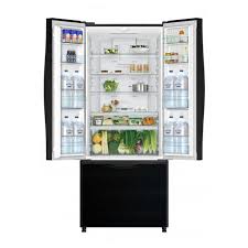 Find the perfect refrigerator for you! Buy Hitachi French Door Bottom Freezer 710 Litres Refrigerator Rwb710puk9gbk Online In Uae Sharaf Dg