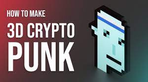 How To Make Nft 3d Crypto Punk Rare Alien Blender Tutorial Youtube