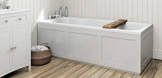 Side panel only this is a side panel only making it suitable for baths which are fitted into an alcove or baths which fit the length of a wall with no end on display. Bath Panels Buying Guide Victoriaplum Com