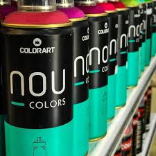 Más información de comercial nou colors sl. Tinta Spray Nou Colors Fosca 400ml Fazendo Arte