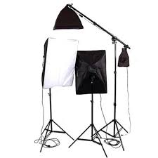 Cowboystudio 3300 Watt Photo Studio Lighting Softbox Video Light Kit Boom Set And Carry Case Vl 9026s B 85w Goomononaoeraa
