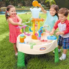 Fountain Factory Outdoor Water Table Kids Water Table Water Table Little Tikes