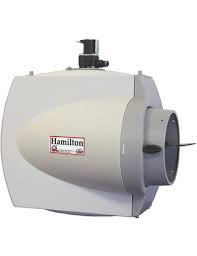 This humidifier isn't for you in the event you are worried about wasting water. Hamilton 12hf Whole House Water Saver Flow Through Humidifier With Evaporator Pad Home Furnace Humidifier Furnace Humidifier