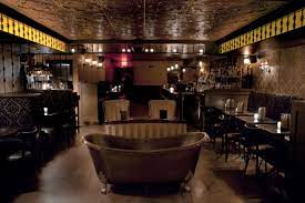 The entrance to the place is through stone street coffee shop. Bathtub Gin Chelsea New York Ny Bathtub Gin Nyc Brooklyn Bars Chelsea New York