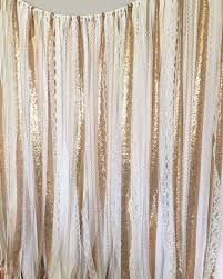 Gold Sequin Garland Fabric Backdrop Wedding Garland Photo Prop Curtain Baby Shower Party Decor Fabric Backdrop Wedding Fabric Backdrop Garland Backdrops