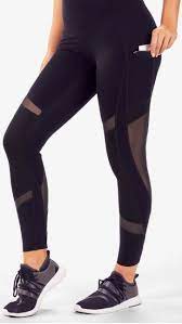 Nwt Fabletics High Waisted Motion365 Moto Black Leggings Has Pockets On Both Sides Still In Package Would Return But I Ha Fabletics Leggings Black Leggings