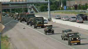 Convoy of restored Army vehicles to finish 2,400-mile journey in San Pedro  – Daily Breeze