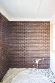 Faux brick accent wall bedroom. How To Paint An Industrial Faux Brick Wall Cherished Bliss