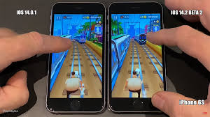 Compare The Speed Of Ios 14 2 Beta 2 And Ios 14 0 1 Will The New Ios Run Faster On The Old Iphone