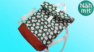 Ob aus jeans ob für die kita oder als einkaufsbeutel, die kostenlosen freebooks, pdfs und anleitungen zum ausdrucken werden dir auf jeden fall weiterhelfen. Rucksack Nahen Gratis Schnittmuster Mit Innenfutter Rolltop Rucksack Tasche Nah Mit Mir Youtube