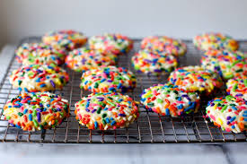 Flour, baking powder and salt. Confetti Cookies Smitten Kitchen