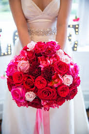 Pink Ombre Floral Wedding Inspiration Styled Shoot Knotsvilla Wedding Ideas Canada Wedding Blog Red Bouquet Wedding Wedding Bouquets Pink Floral Wedding Inspiration