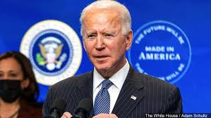 President joe biden spoke about relations with russia after issuing sanctions on the country on april 15, 2021. Biden S Speech Goals Mourn Loss Urge Caution Offer Hope