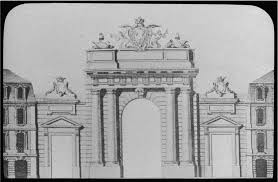 Porte De Bourgogne D Apres Le Plan De Lattre 1760 Commencee En 1751 Achevee En 1755 Classic Architecture Classical Architecture Architecture Details