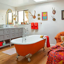 The year 2021 collection is here: 75 Beautiful Red Bathroom Pictures Ideas August 2021 Houzz