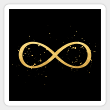 Since the time of the ancient greeks, the philosophical nature of infinity was the subject of many discussions among philosophers. Infinity Sign Gold Symbol Sign Love Infinity Symbol Sticker Teepublic