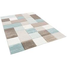 Sehrazat kelim teppich lena in pastell blau wayfair de. Designteppich Designer Teppich Maui Pastell Blau Beige Karo Pergamon Rechteckig Hohe 13 Mm Online Kaufen Otto