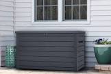 Ontario Wood-Look Storage Deck Box, 870-L Keter