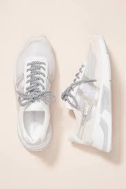 Gola Eclipse Platform Sneakers In White Modesens