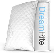 Dream Rite Shredded Hypoallergenic Memory Foam Pillow Wondersleep Series Luxury Adjustable Loft Home Memory Foam Pillow Foam Pillows Memory Foam Pillows