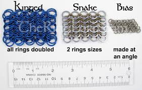Chainmaille Ring Size Chart Jump Ring Sizes And Gauges