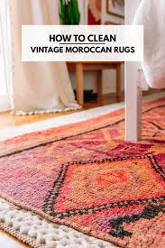 Plus, it's a great way to relieve tension! How To Clean Moroccan Rugs Studio Diy