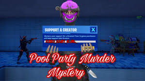 Trivia murder party jackbox games this is free godly and corrupt codes on murder mystery 2!!!*working by mttsoccer on vimeo, the home for high quality videos and the people who love them. Pool Party Murder Mystery Fortnite Creative Map Code Dropnite