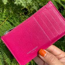 Free shipping and returns on women's card cases wallets & card cases at nordstrom.com. Yves Saint Laurent Bags Saint Laurent Fragments Zipped Card Case Pink Poshmark