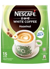 Nescafe White Coffee Hazelnut Nescafe My Hazelnut White Coffee Nescafe