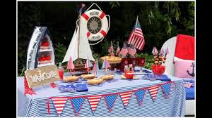 This is a guide about nautical theme party decorating ideas. Nautical Theme Party Decor At Home Youtube