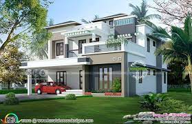 5 Bedroom Contemporary Home In 9 Cent Land Modern Bungalow House Plans Kerala House Design Bungalow Design