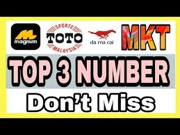 Mkt Best Prediction Number For Magnum Toto Damacai Malaysia 4d Suggested Number Youtube