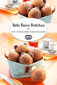 Susse Baren Brotchen Rezept Brotchen Susses Fruhstuck Fruhstucksbrotchen