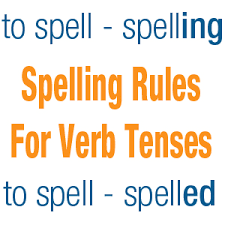 Spelling Rules For Verb Tenses And Participles English Lessons Brighton