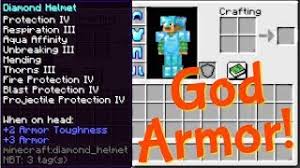 Armor includes four separate pieces of protective apparel: God Armor In Survival 1 14 1 14 2 Minecraft Youtube