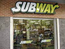 Kfc with 10,237 domestic and international units; Subway Restaurant Wikipedia