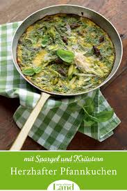 Pfannkuchen Mit Spargel Rezept Spargel Rezepte Lebensmittel Essen