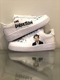 Custom Af1s One Direction Shoes Hype Shoes Nike Shoes Air Force