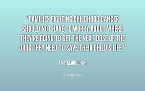Families fighting childhood cancer should not have to worry about ... via Relatably.com