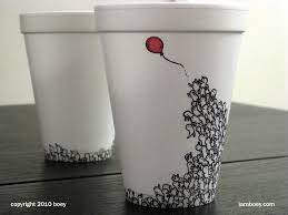 Coffee cups & mugs with handles. This Incredibly Detailed Disposable Coffee Cup Art Can Take Up To A Month To Draw