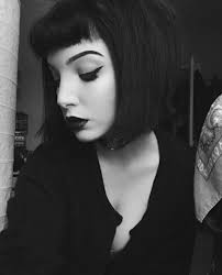 Gothic Bob Really Short Hair Gothic Hairstyles Stylish Hair