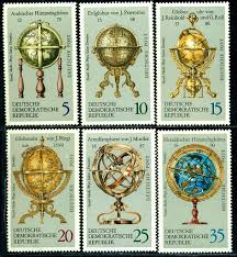 Germany Globe Stamps Stamp Postal Stamps Vintage Stamps