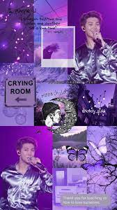 All of these purple background images and vectors have high resolution and can be used as banners, posters or. Namjoon Purple Aesthetic Wallpaper Aesthetic Wallpapers Purple Bts Aesthetic Wallpaper For Phone
